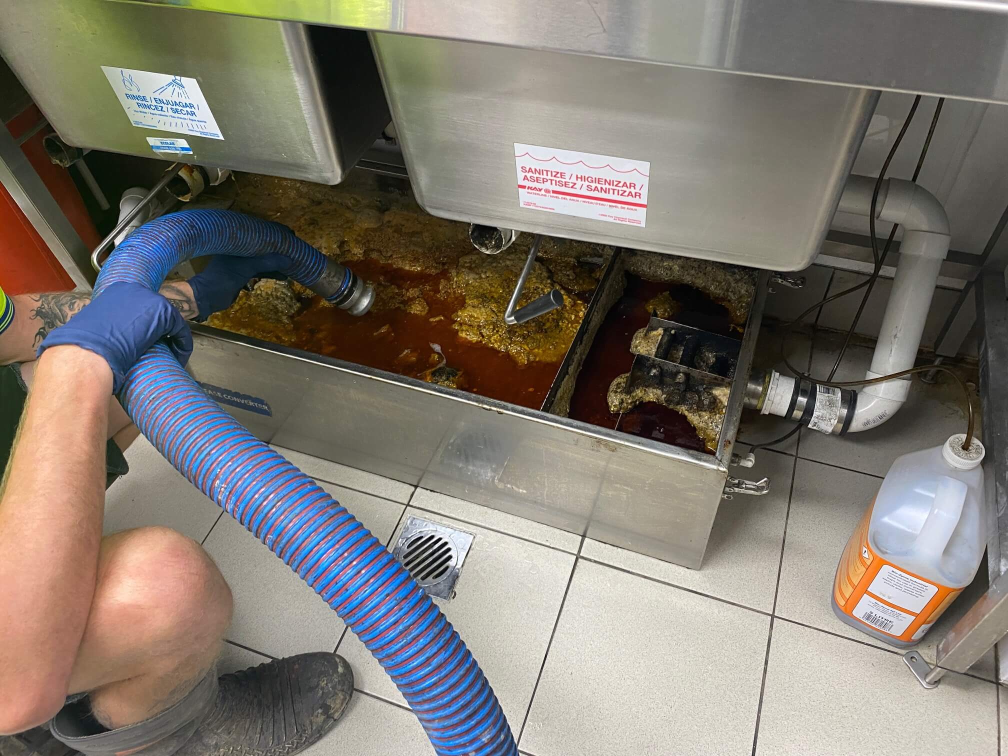 Grease Trap Cleaning in Bettendorf